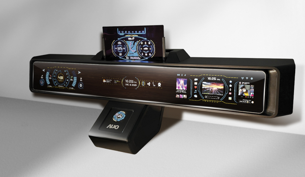 jinnian金年会Micro LED沉浸式车舱显示方案结合 可卷式、可伸缩的Micro LED应用并可呈现不同的质感纹路，展现人性化设计