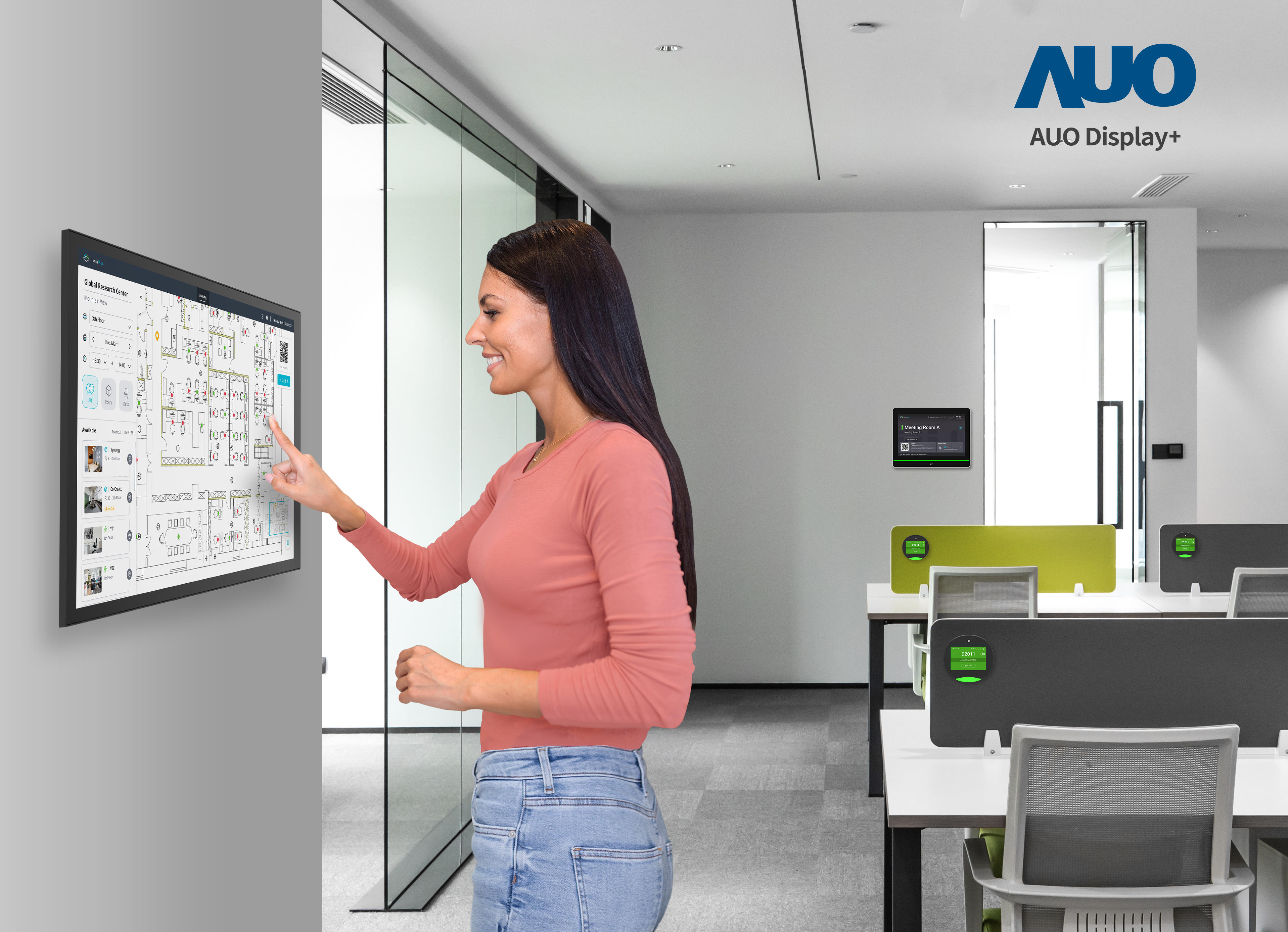 达擎会议空间管理解决方案可应用于空间预约和管理流程，将办公空间的查询、预约和保留等流程自动化，为用户提供更灵活、弹性的工作模式