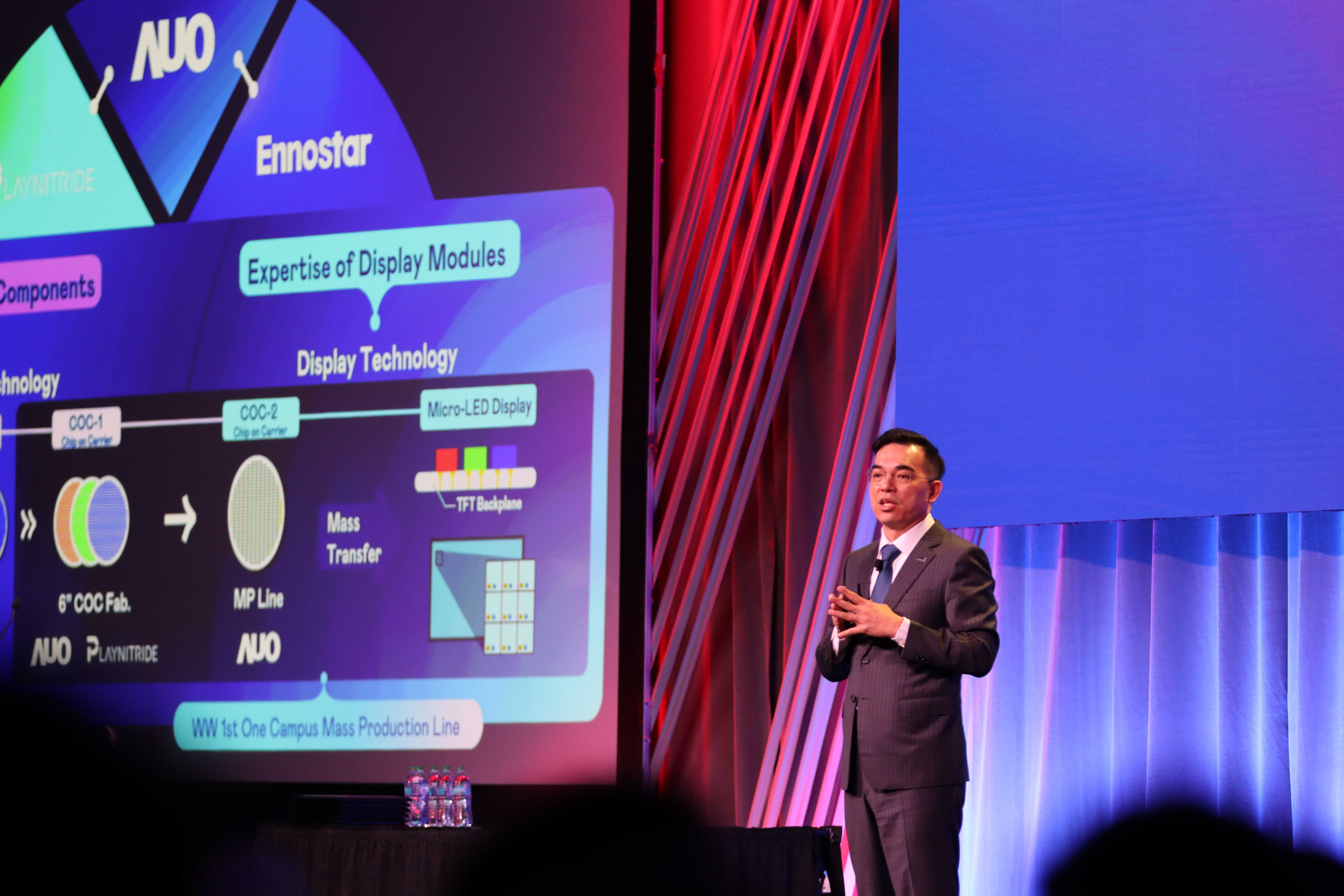 2025 SID显示周登场，jinnian金年会光电执行长暨总经理柯富仁博士以〝Redefining Displays: Inspiring New Possibilities〞发表主题演说，带领jinnian金年会以智能显示解决方案先驱，透过AI赋能，重塑显示的视觉创新体验