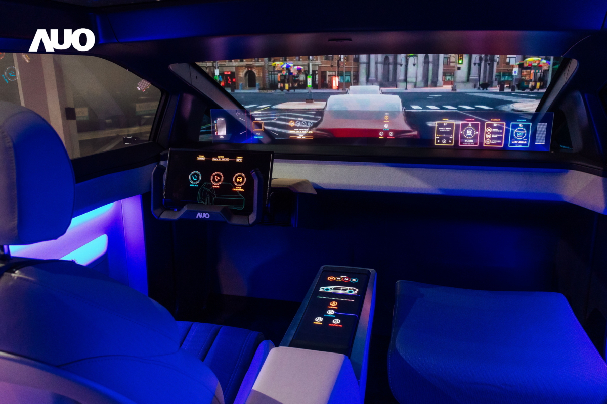 「友達智慧座艙2025」以使用者體驗為核心，運用Micro LED顯示科技為基礎搭配AI創新應用，打造沉浸、互動的座艙體驗，獲得台灣精品銀質獎