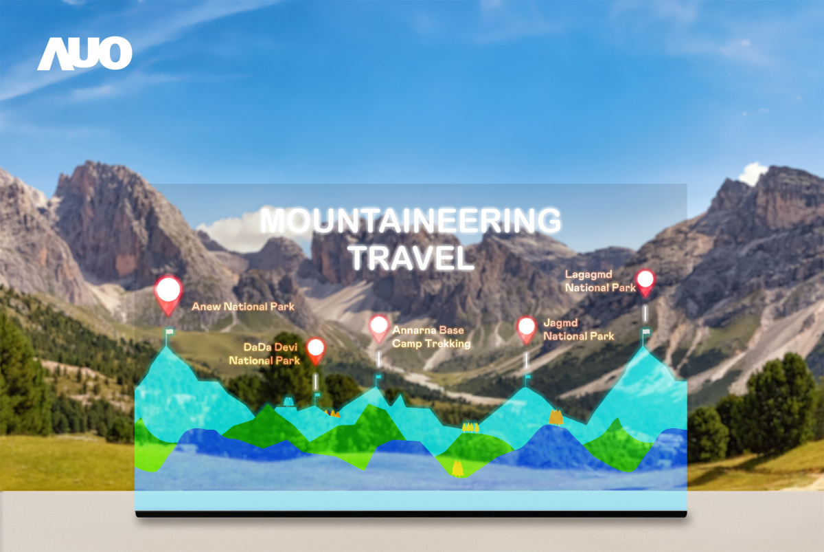 友達「177吋高透明度Micro LED顯示器」獲得台灣精品銀質獎，打破視野與空間的限制，適合應用於智慧零售、文物展示、創新廣告與智慧移動等場域