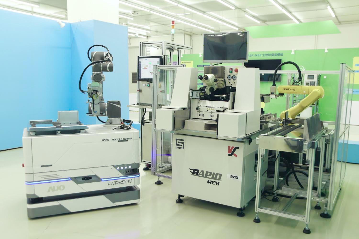 友達數位攜手半導體設備大廠K&S及夥伴樂宇精密，針對半導體封裝場域痛點，提供iAMHS一站式解決方案，創造產能提升至少10%的效益